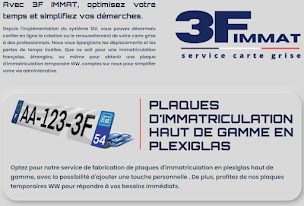 Photo n°2 de 3F IMMAT LONGWY Service Carte Grise à Longwy (Agence d'immatriculation automobile)