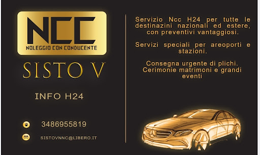 SISTO V Srls- NCC - Noleggio con conducente - Thumbnail