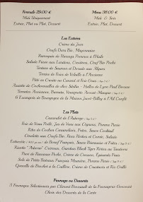 Menu Auberge Pyrénées Cévennes Page 2