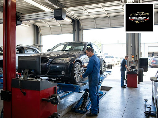 Is your steering pulling to one side or does your car feel shaky at higher speeds? Proper wheel a…