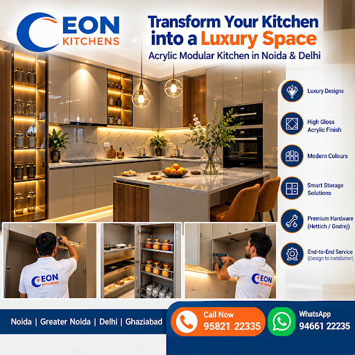 Upgrade Your Home with a Luxury Modular Kitchen! 🏡 post image