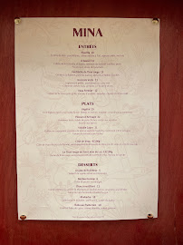 Menu Mina Restaurant Page 5