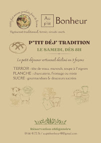 Menu Au p'tit Bonheur Page 7