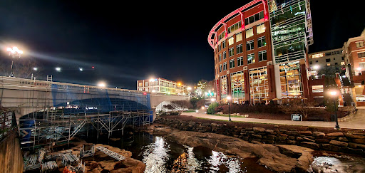 Downtown Greenville Christmas decor Logo
