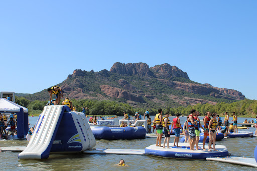Photo de Parc aquatique Water Glisse Passion Aréna plage Roquebrune sur Argens