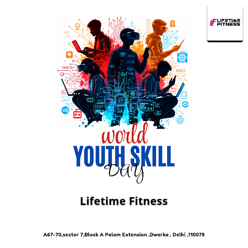 Celebrate World Youth Skill Day by unlocking your potential with Crossfit at Lifetime Fitness, em…