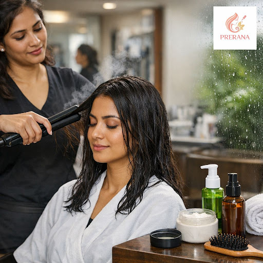 Frizzy, unmanageable hair this monsoon? At PRERANA BEAUTY PARLOUR in Girgaon, Mumbai, we speciali… post image