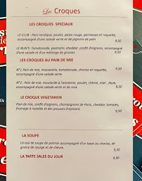Menu Le Bistrot des Carmes Page 5
