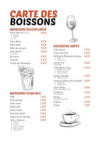 Menu P'tit Fauve Verdun Page 1