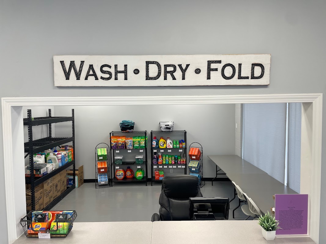 Self-service laundry at The Laundry Basket, Kansas City, MO