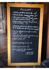 Menu Le Garde Manger le Crot Page 1