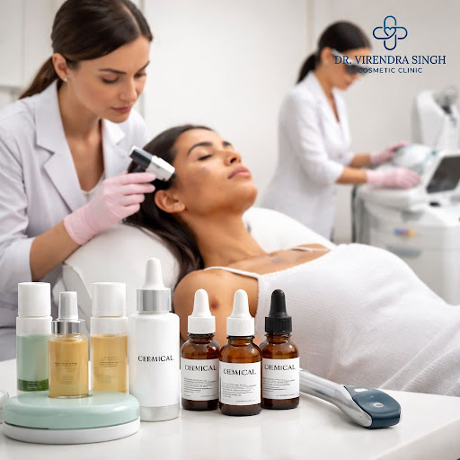 Uneven skin tone, dark spots or melasma making you feel less confident? At the clinic of Dr.Viren…