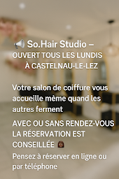Photo n°23 de So.Hair Studio à Castelnau-le-Lez (Service de coiffure dreadlocks)
