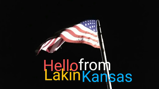 Lakin flagpole - Thumbnail