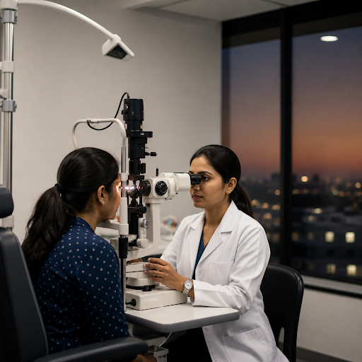 Long workdays shouldn’t stop you from taking care of your eyes. At IKSHANA EYE CARE in GANDHINAGA… post image