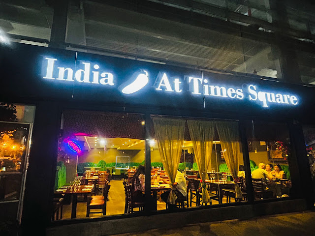 India At Times Square by null