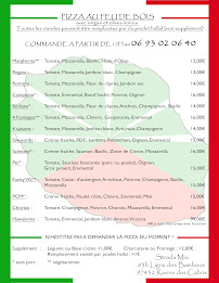 Menu Strada Mia Pizza Page 1