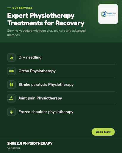Shreeji Physiotherapy Vadodara offers specialized physiotherapy services including Dry Needling,… post image