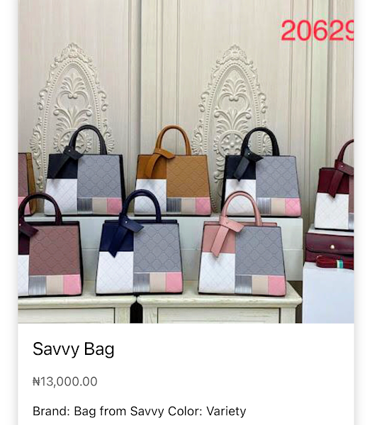 Savvy Bags, Handbag Store in Lagos, Fashion Accessories Store, Designer  Handbags in Lagos