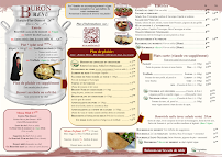 Menu Au Buron Page 1