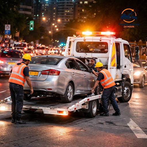 Accident or sudden breakdown in the middle of Mumbai traffic? Towing Service 24 hours in Andheri… post image