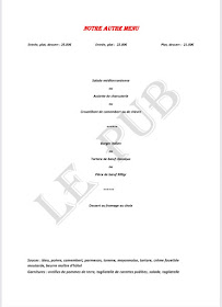 Menu Le PUB Page 5