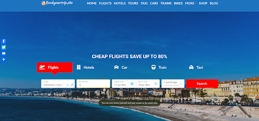 https://bookyourtrip.site/ - Visual