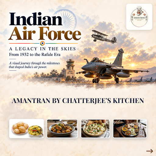 Celebrate Indian Air Force Day with heartfelt gratitude and respect. Enjoy our home made tiffin s… post image