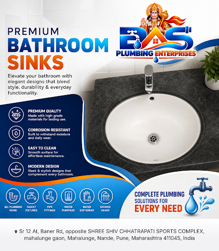 DAS PLUMBING ENTERPRISES offers expert plumbing service specializing in high-quality bathroom sin… post image