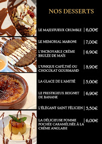Menu Comme à la M Page 3