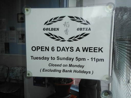 GOLDEN ORYZA Chinese Southbourne - Thumbnail