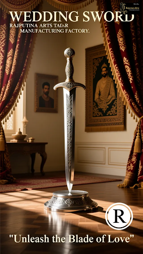 Experience the grandeur of Rajputana Arts Talwar Manufacturing Factory's finest swords, handcraft… post image