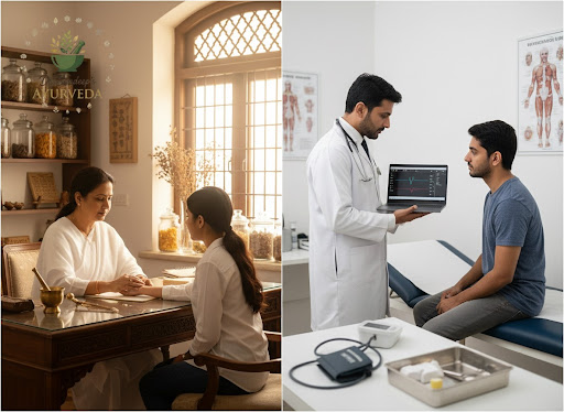 Confused between visiting an ayurvedic doctor near you and a modern clinic? At DR SANDEEP'S AYURV…