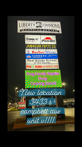 Frog Family Reptile Shop Gallery - United States