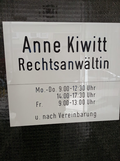 Rechtsanwältin Anne Kiwitt - Thumbnail