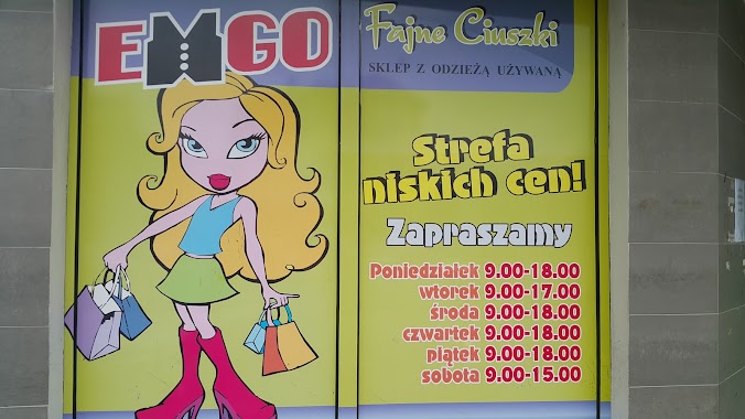 EMGO Sklep z odzieżą używaną, Author: Sylwia Sujka