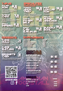 Menu KOW Paris - Restaurant Cambodgien Page 2