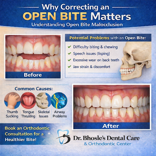 #OpenBite #MalocclusionAwareness #OrthodonticCare #HealthyBite #SmileCorrection #DentalClinicPune… post image