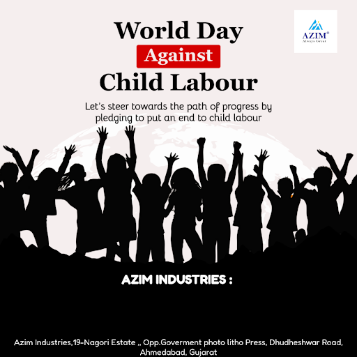 Join us in celebrating Happy World Day Against Child Labor! As an Industrial supplier and equipme…