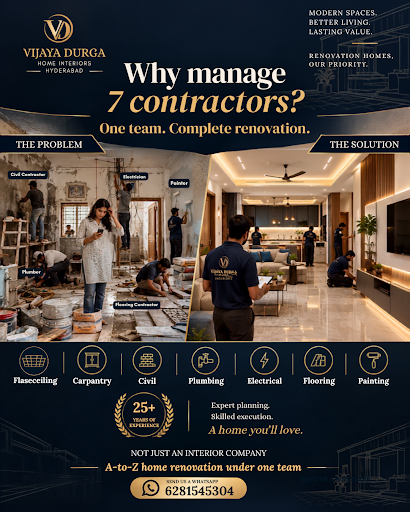 Why coordinate with multiple vendors when one dedicated team can transform your entire home?   post image