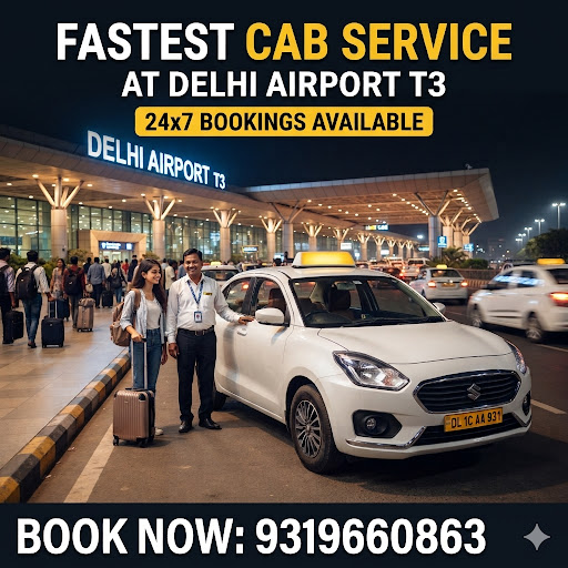 Fast Cab Taxi Service offers reliable, premium, and affordable Delhi Airport to Agra cab services… post image