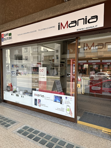 iMania Vendita, assistenza iphone ipad centro Vodafone, HO mobile, ILIAD, DIGI mobile Logo