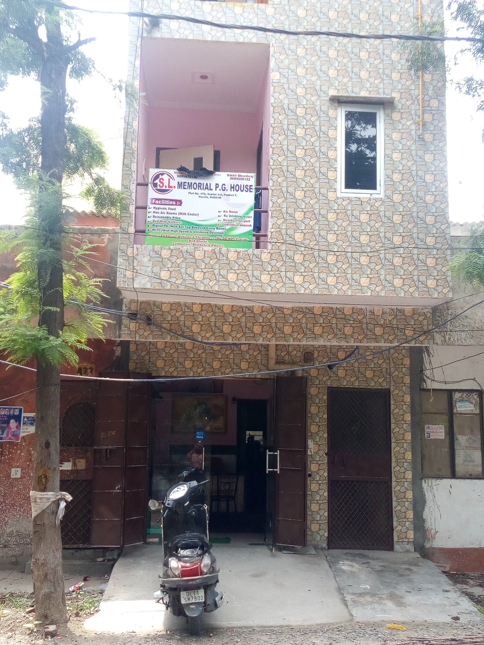 S.L. MEMORIAL PG HOUSE