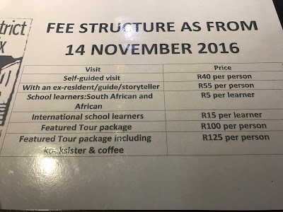 Photos of District Six Museum