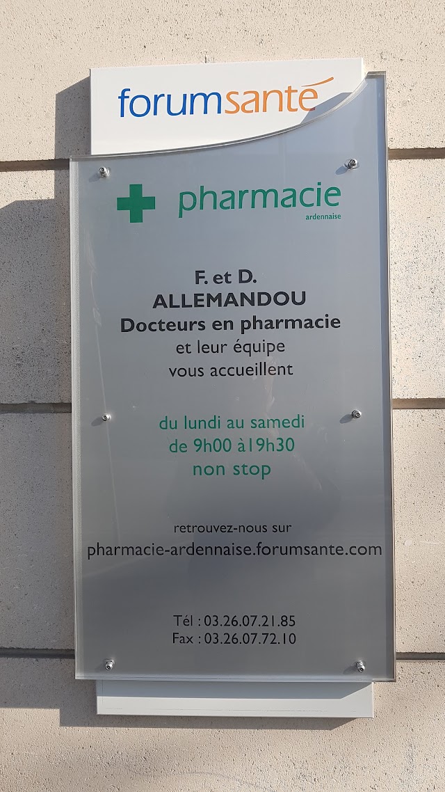 Pharmacie Forum Santé Ardennaise