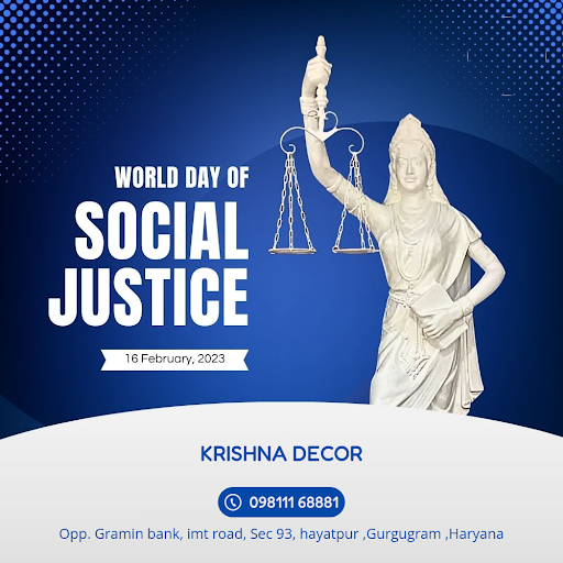 Join us in celebrating World Day of Social Justice by creating inclusive spaces at home. At Krish…