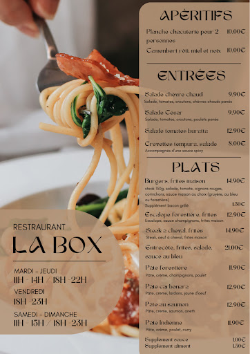 Photo 1 - Restaurant La Box - Pastas, Crêpes et Salon de thé -
