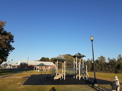 Basketball and kids playground