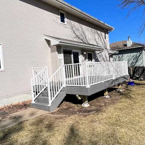 View of Deck Bros in Omaha - Best Deck Builder near me.