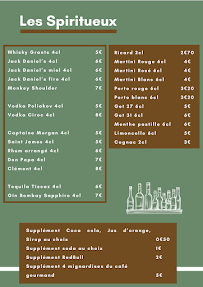 Menu Le Sainte Anne Page 2